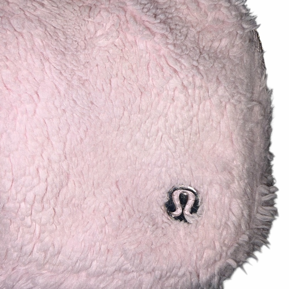 Lululemon Pink Plush Sherpa 1L Everywhere Belt Bag Fanny Pack Waist Pack Bag - Picture 4 of 7